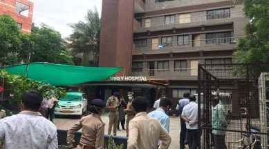 Shrey hospital fire, Gujarat HC, Ahmedabad Municipal Corporation, Ahmedabad news, Gujarat news, Indian express news