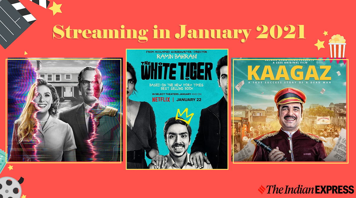 Streaming In January 2021 The White Tiger Kaagaz Tandav And More Entertainment News The Indian Express