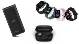 power bank, wireless charger, wireless earphones, true wireless earphones, jabra elite, syska, smartwatch