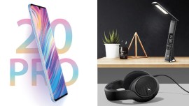 Sennheiser, Sennheiser headphones, headphones, speaker, wireless speaker, desk lamp, table clock, zte 20 pro