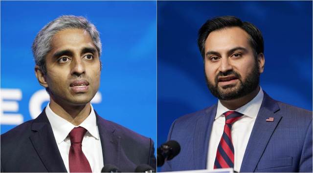 Vivek Murthy (left), Ali Zaidi among names selected. (AP)