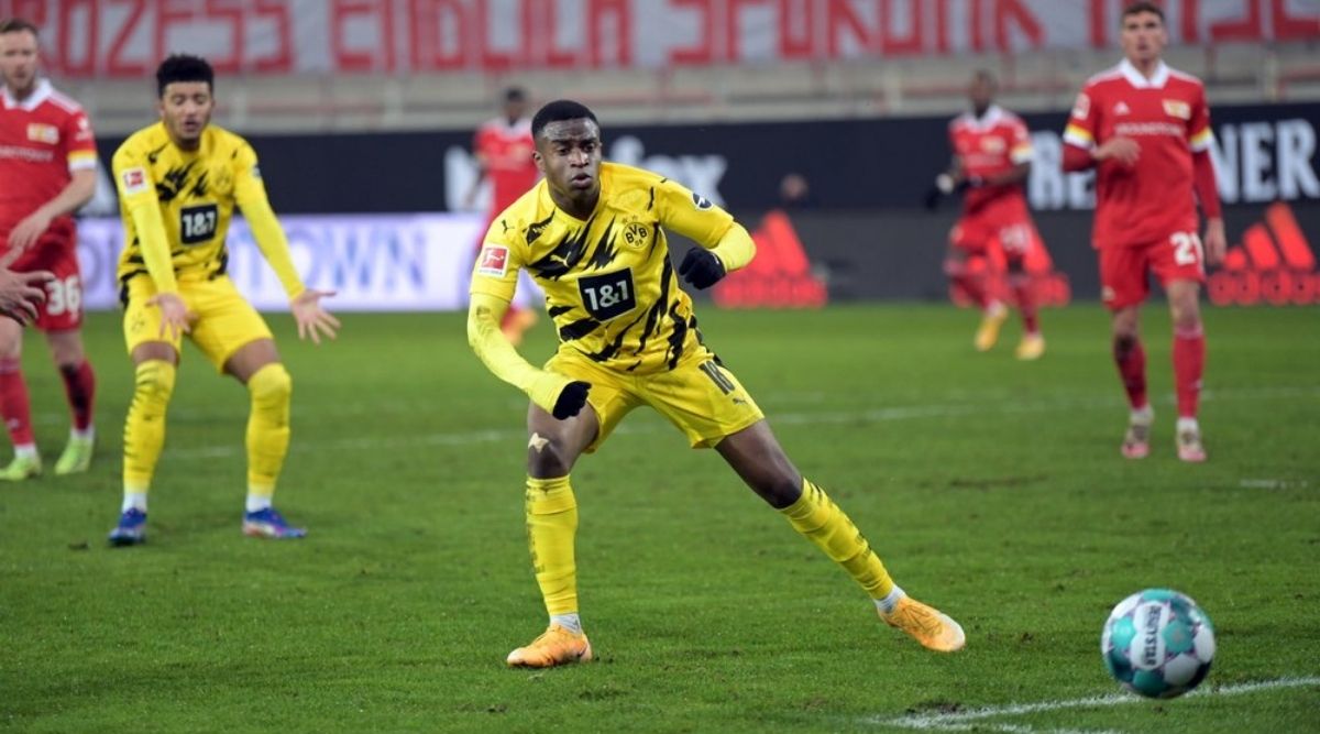 Dortmund's Youssoufa Moukoko