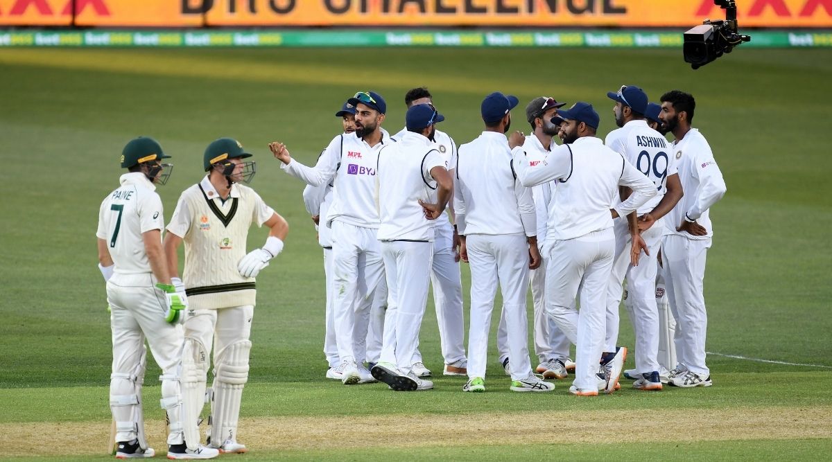 ind vs aus test 2020 scorecard