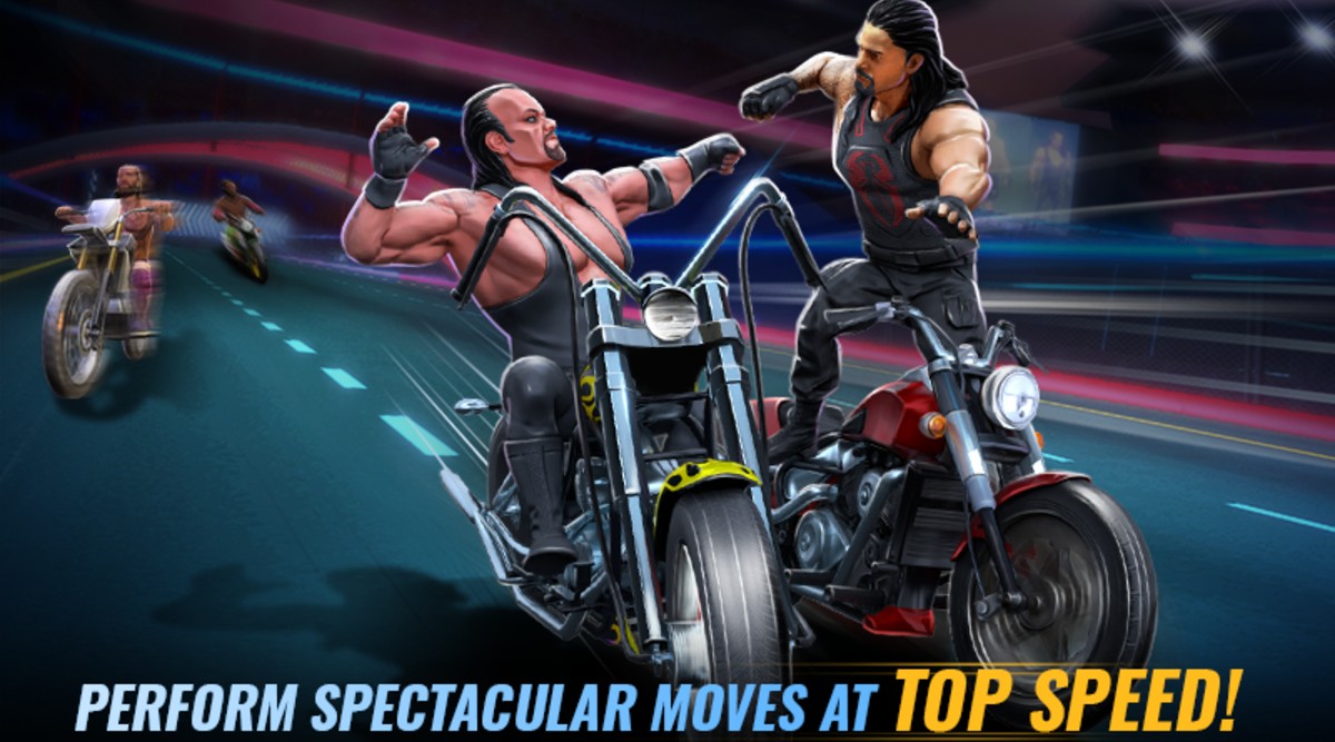 Wwe Racing Showdown Available On Google Play Pre Register And Get A Free Reward Technology News The Indian Express