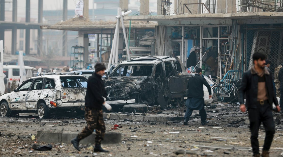 Official: Roadside bomb kills 3 people in Afghan capital Kabul | World  News,The Indian Express