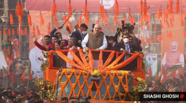 amit shah in bengal, amit shah west bengal visit, amit shah bengal visit live, amit shah bengal news, amit shah bengal visit schedule, amit shah two-day west bengal visit, amit shah west bengal tour, mission bengal, home minister amit shah, amit shah west bengal trip, amit shah bengal temple visit, amit shah bengal roadshows