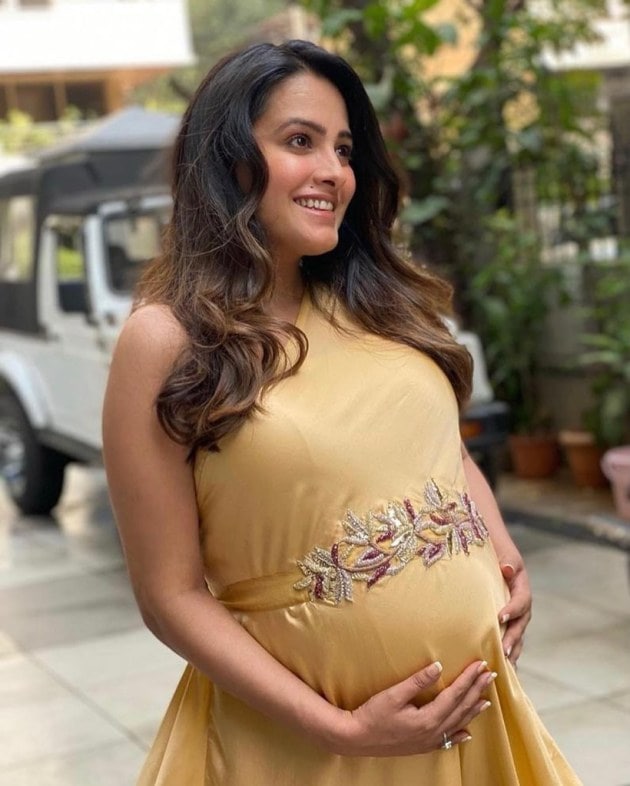 anita Hassanandani's baby shower photo