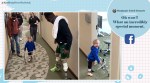 Paralympian Medalist Blake Leeper, Paralympian Medalist Blake Leeper helps two year old, Blake Leeper viral video, trending, indian express, indian express news