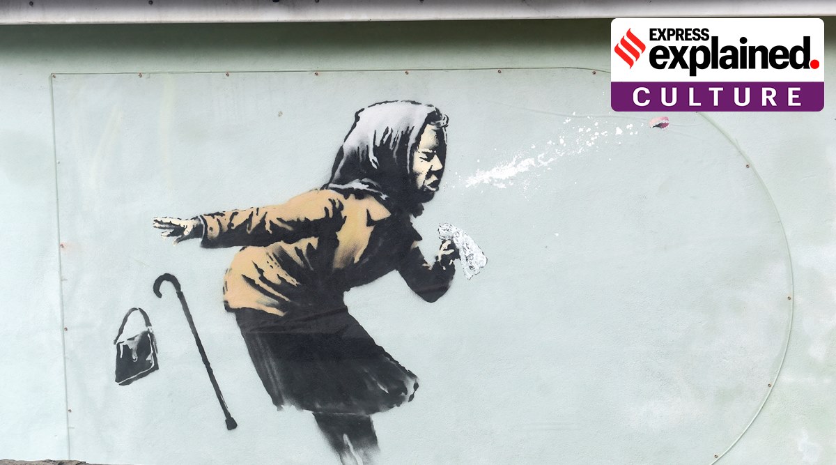 Explained How Banksy S Artwork Led To A Surge In Property Value Of A House In Bristol Explained News The Indian Express