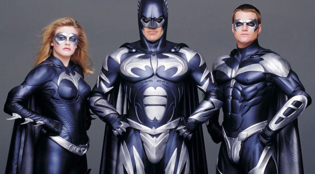 George Clooney , batman and robin