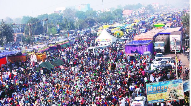 Farmers Protest Bharat Bandh Plan Chakka Jams In Delhi At Borders India News The Indian 4952