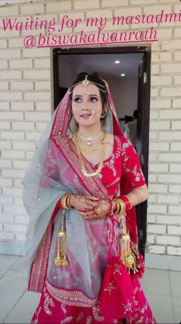 Biswa Kalyan Rath wedding, Sulagna Panigrahi