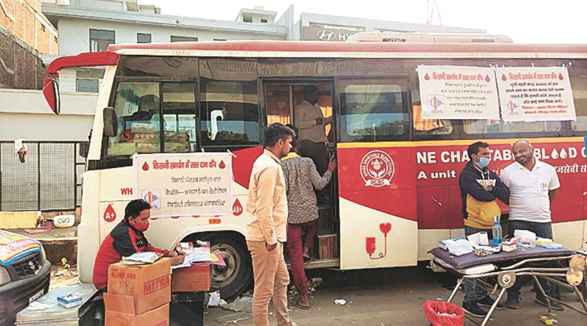 Delhi: At protest site, 300 volunteers line up to donate blood