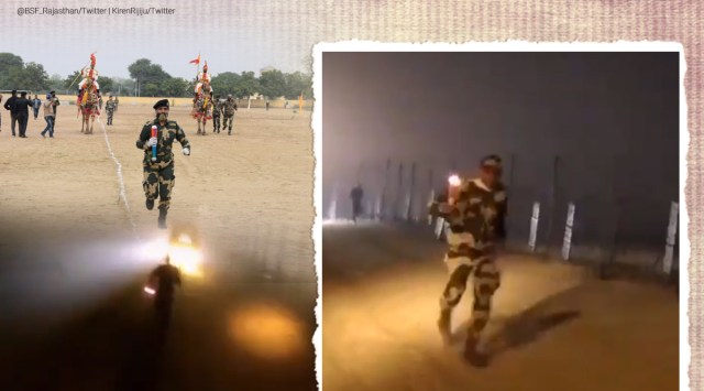 bsf, bsf relay, war heroes, war heroes of 1971, BSF relay viral video, BSF1971, trending, indian express,, indian express news,