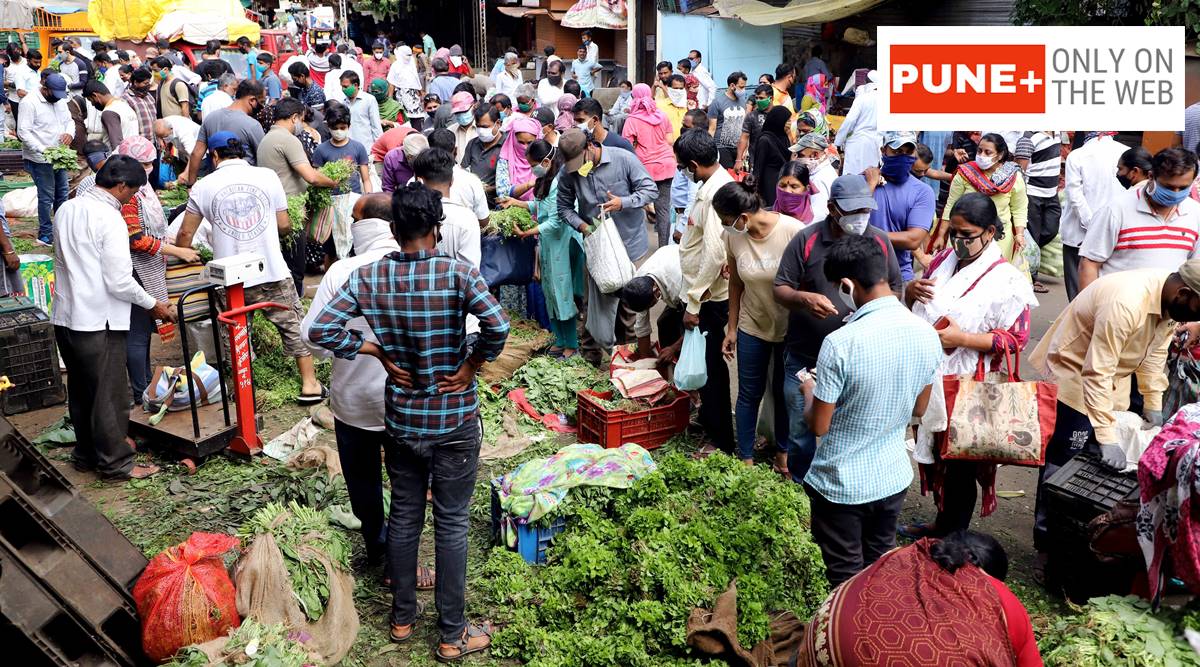 Pune city news, Pune markets, Pune vegetables prices, Pune onion prices, Pune kharif, indian express