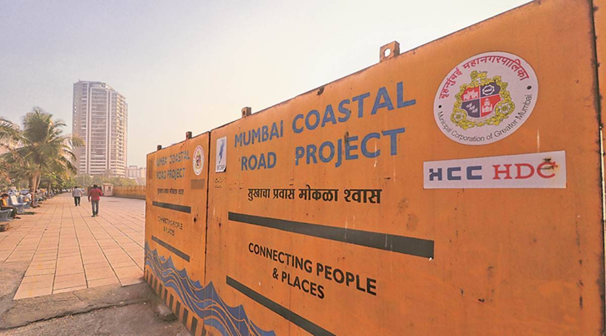bmc, bmc coastal road, bmc coastal road project, bmc coastal road project deadline, mumbai news, indian express news