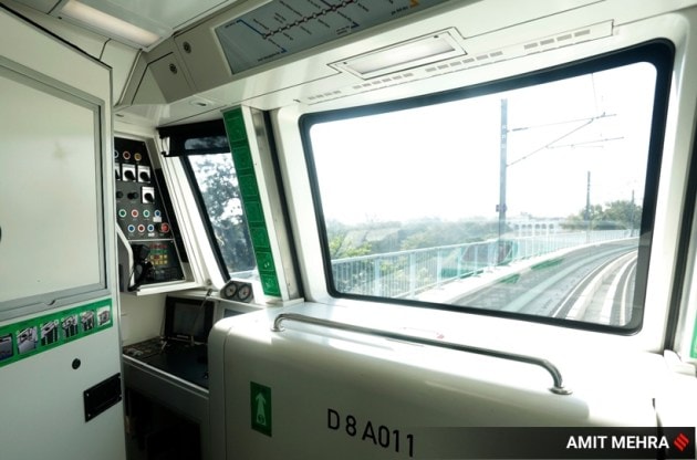 delhi driverless metro, first automated train in india, indian express, india news