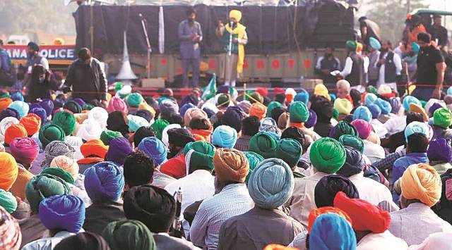 Farmers protest, UP farmers, Farmers detained in Haryana, Delhi news, Indian express news