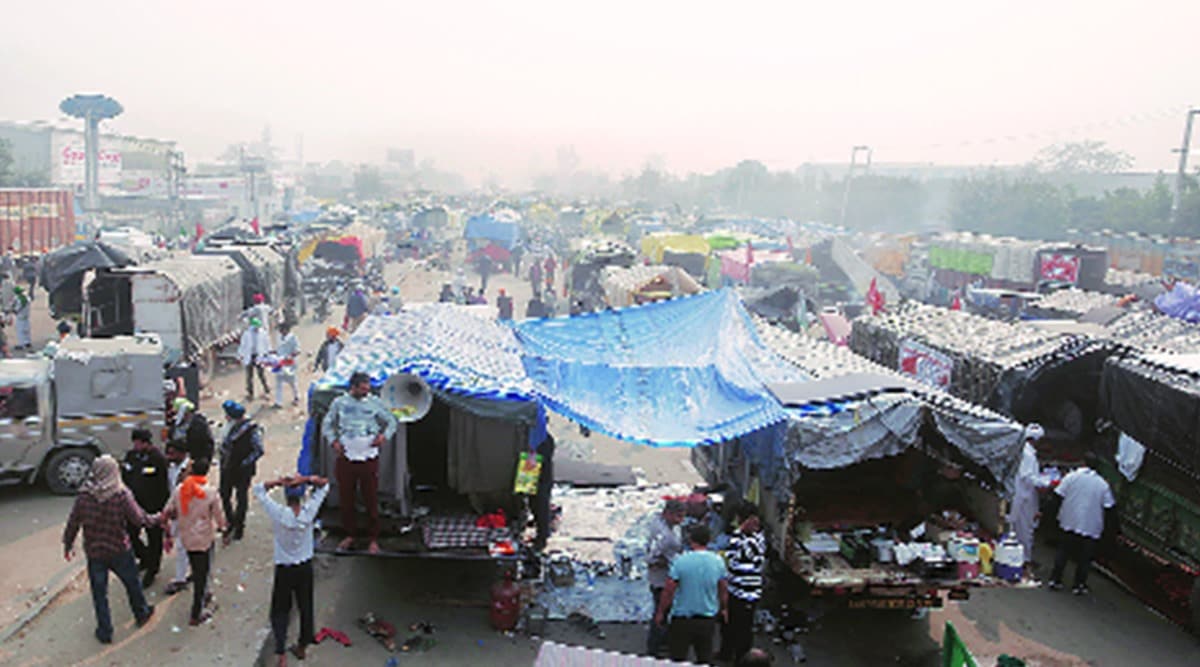 farm bills, farm bill protest, punjab farmers, protest, punjab farmers protest in delhi, indian express news