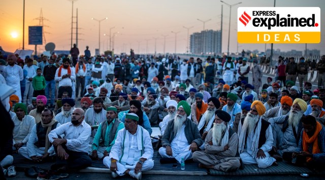 farmers protest, Suhas Palshikar on farmers protest, Farmers protest India, Modi govt farmers protest, Indian Express