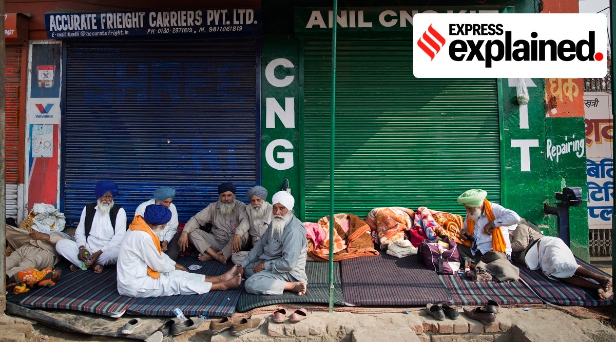 Farmers protests, farm bills 2020, Haryana farmers, Haryana farmers protest, Delhi chalo, farmers march, Indian Express
