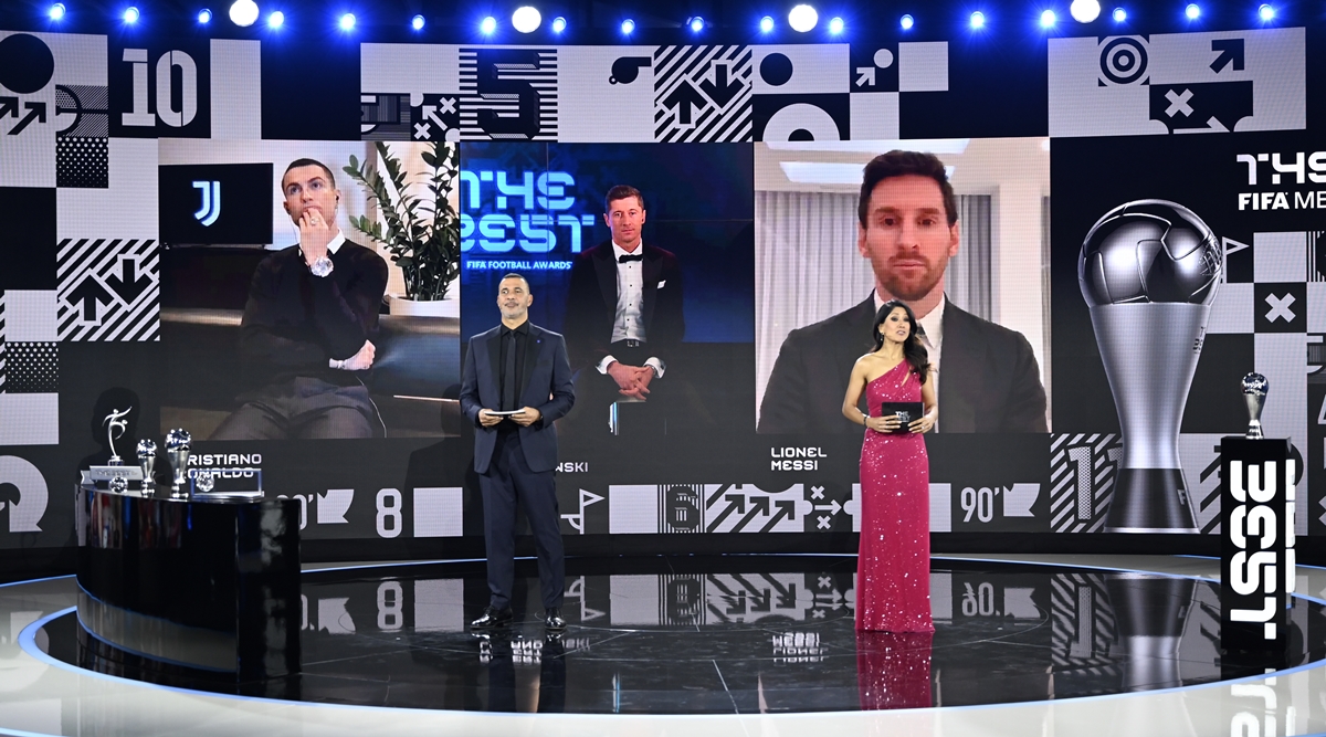 Robert Lewandowski wins FIFA award as best men’s player