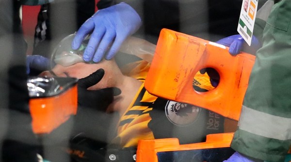 David Luiz and Raul Jimenez, Raul Jimenez skull fracture, David Luiz injury, Raul Jimenez injury update, Raul Jimenez head injury, Raul Jimenez injury video, Raul Jimenez recovery