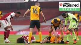 David Luiz and Raul Jimenez, Raul Jimenez skull fracture, David Luiz injury, Raul Jimenez injury update, Raul Jimenez head injury, Raul Jimenez injury video, Raul Jimenez recovery