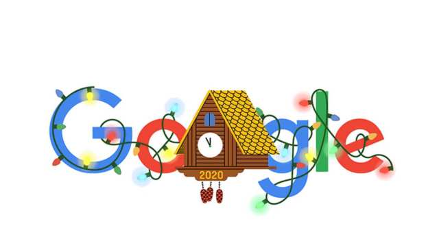 google doodle, new year eve, google celebrates new year eve, google doodle new year, google celebrates new year eve, indian express