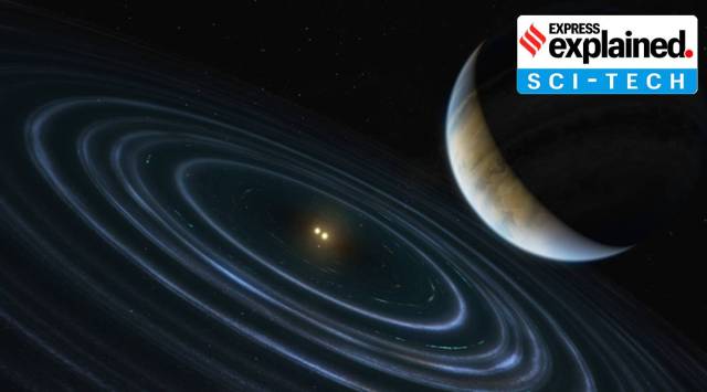 Artist’s impression of the exoplanet HD106906 b. Credit: ESA/Hubble

