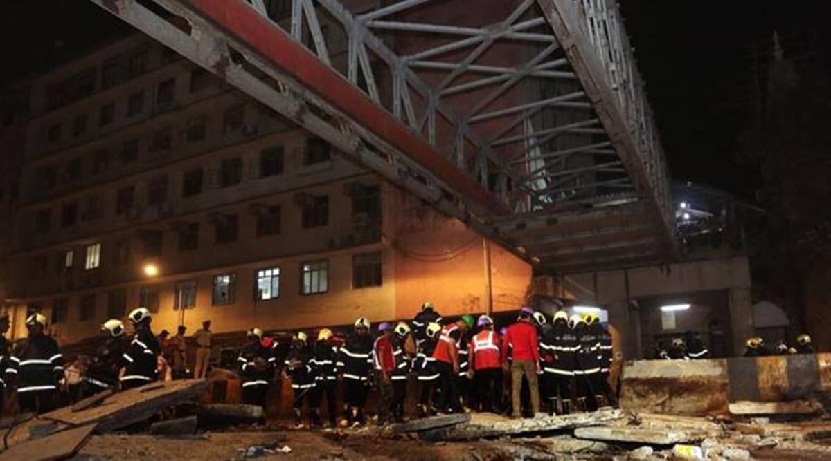 BMC, Mumbai Himalaya bridge, Himalaya bridge reconstruction, Mumbai Himalaya bridge collapse, indian express news