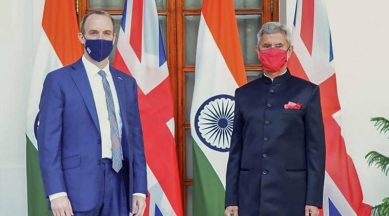 Jaishankar and British foreign secretary hold talks, discuss ways of expanding cooperation