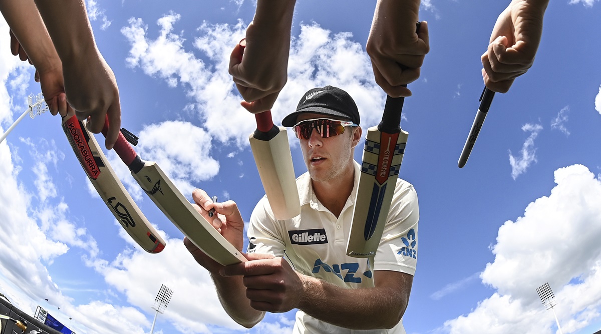 New Zealand Vs Pakistan Kyle Jamieson Fined For Breach Of Conduct In First Test Sports News The Indian Express