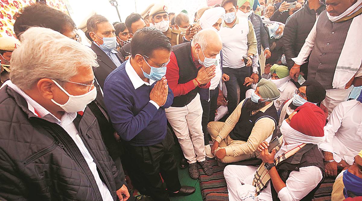AAP backs bandh, Arvind Kejriwal visits border: Here to do sewa
