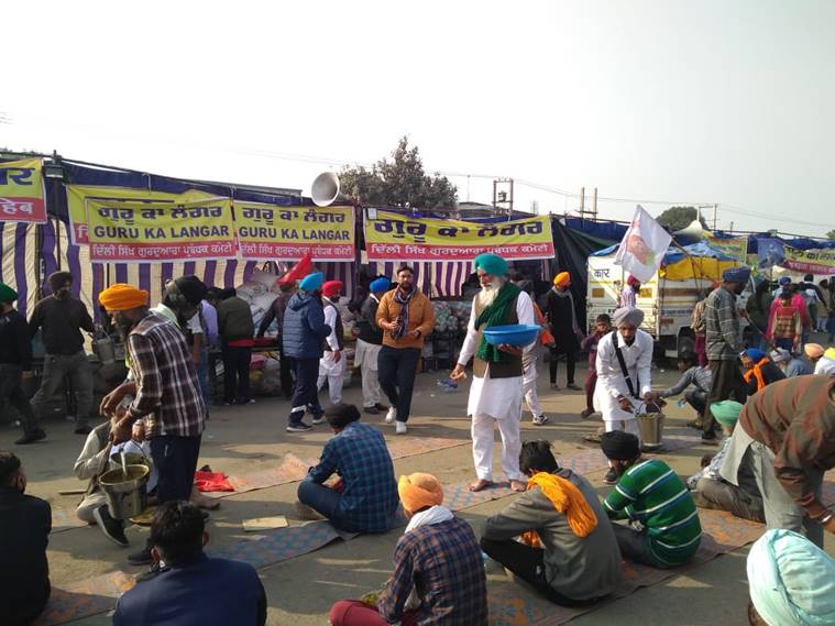 farmers protest, singhu border, shaheen bagh, farmers protest shaheen bagh, farmers at singhu border delhi, VK singh on farmers, farmers protest khalistan, farmers protest delhi traffic, indian express 