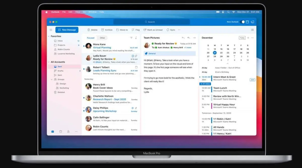office outlook for mac