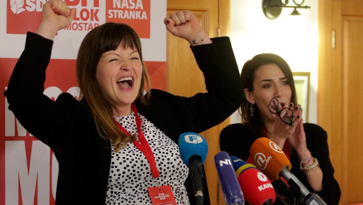 Irma Baralija, bosnia, mostar local elections,