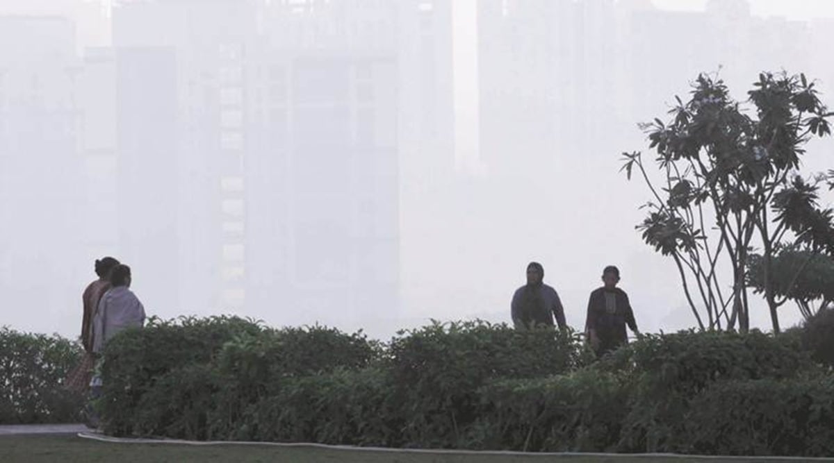 Mumbai weather, mumbai weather changes, mumbai winter, mumbai night weather, indian express news