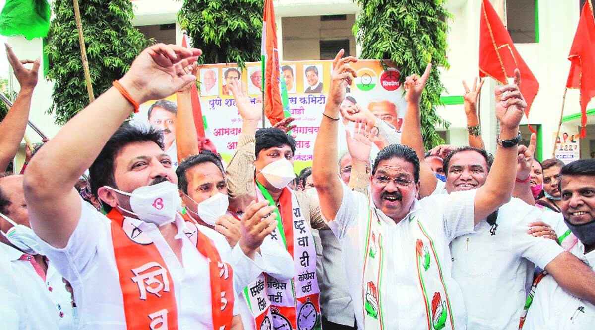 maharashtra elections, maharashtra legislative council, maha vikas aghadi, BJP, Shiv Sena, Uddhav Thackeray, indian express