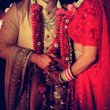 Priyanka Chopra Hindu wedding red lehenga photos, Unseen pictures