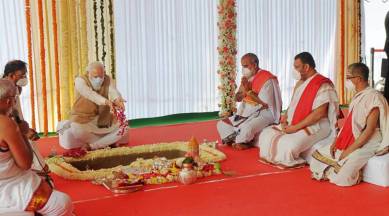 parliament building, new parliament building, parliament foundation laying ceremony, central vista project, pm modi parliament foundation stone