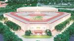 parliament, new parliament building, pm modi, pm modi parliament building foundation stone, parliament building delhi, indian express news