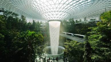 You Can Go Glamping in Singapore's Over-the-top Jewel Changi Airport