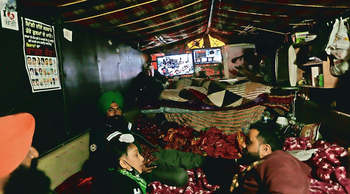 Month on, as protest grows, farmers install CCTVs to keep eye on crowd