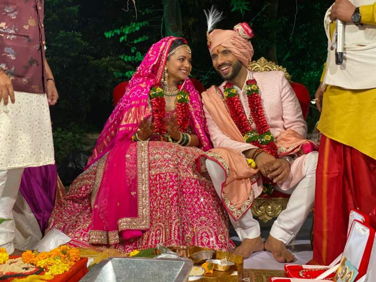 Punit Pathak Gets Married To Nidhi Moony Singh See Photos Television News The Indian Express 