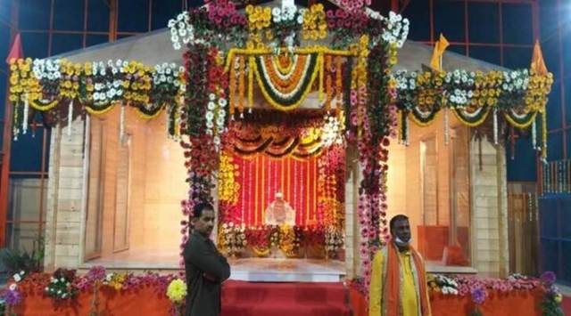 Last year, similar arrangements were made after local Hindu religious leaders, along with some Vishwa Hindu Parishad (VHP) members, made a request to the Ayodhya Commissioner.