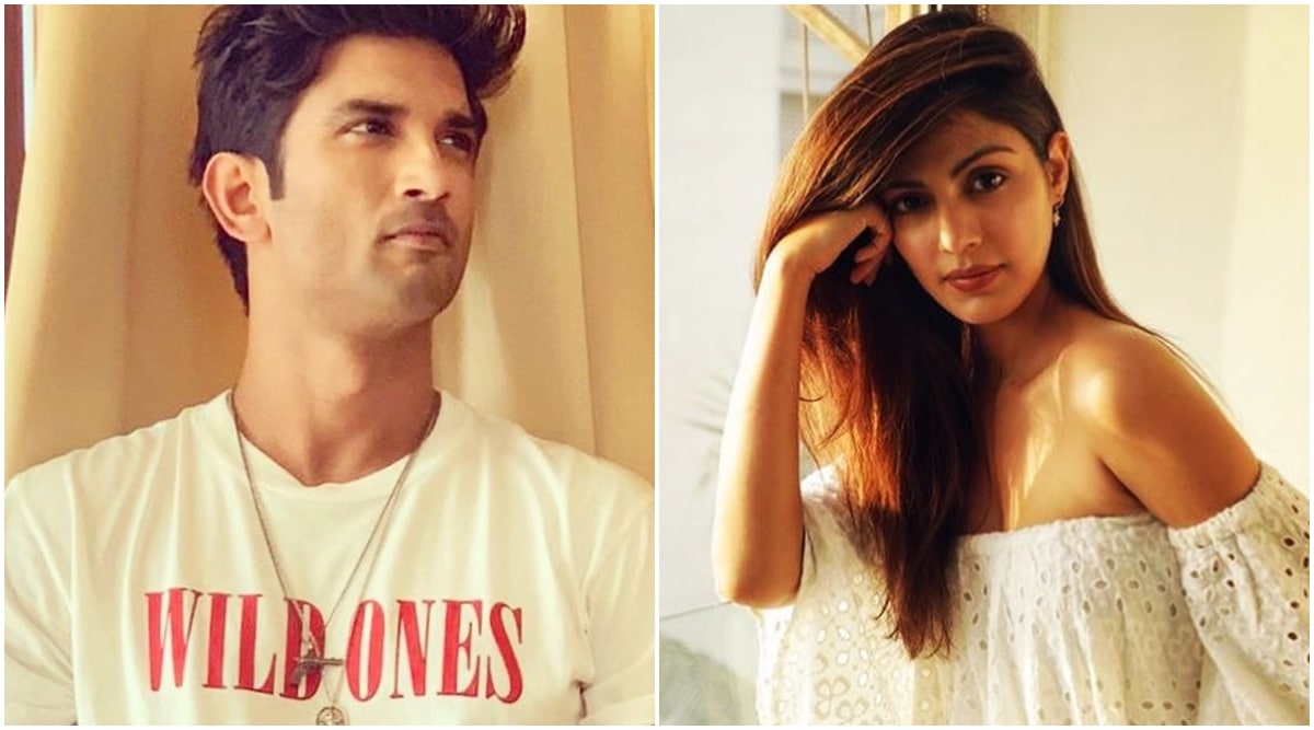 sushant and rhea