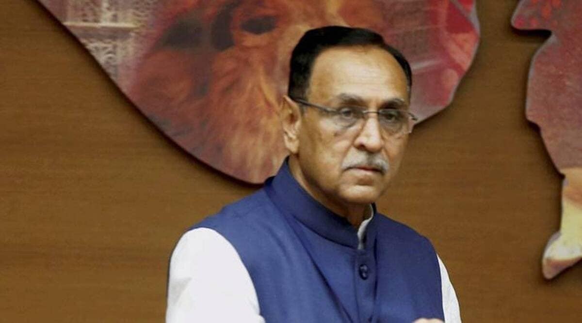 Vijay Rupani, bharat bandh, farm laws, farmers protest, bharat bandh call, gujarat bharat bandh call, gujarat police, indian express news