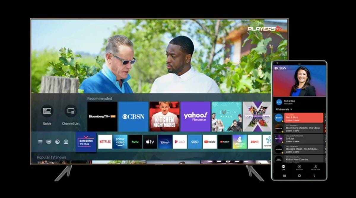 Samsung Tv Plus Free Streaming Service Set For India Launch In 2021 Technology News The Indian Express