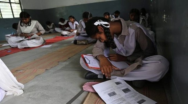 state government has also decided to change the school timings of students studying in classes 9 to 12. The timings shall now be from 10 am to 1 pm. (Express Photo by Gurmeet Singh/ Representational)